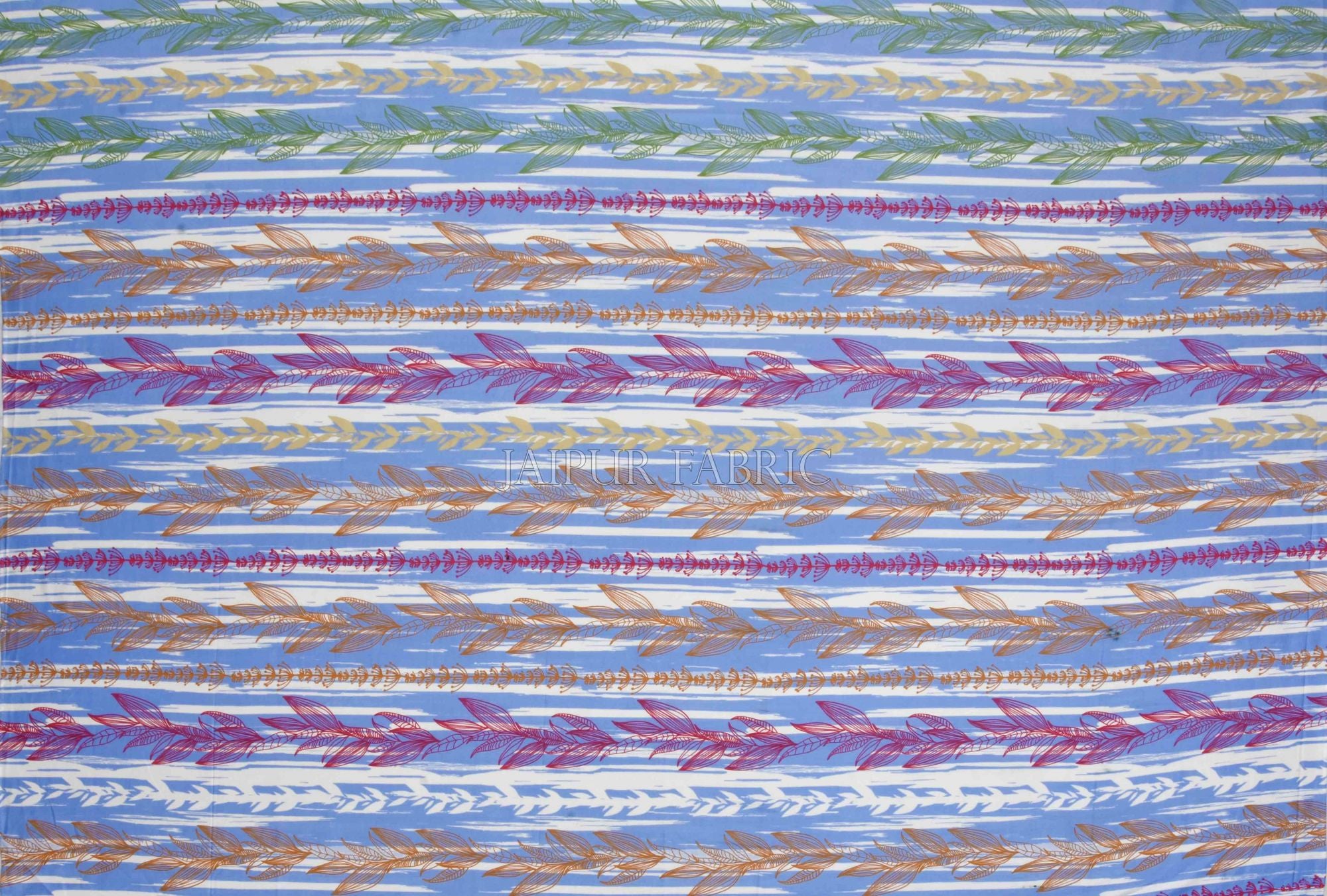 deep aquatic king size double bedsheet