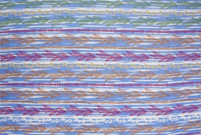 deep aquatic king size double bedsheet