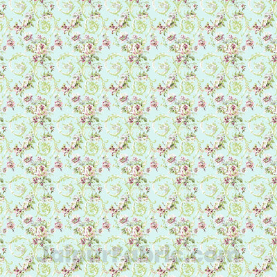 Miniflora Green King Size Bedsheet With 2 Pillow Covers