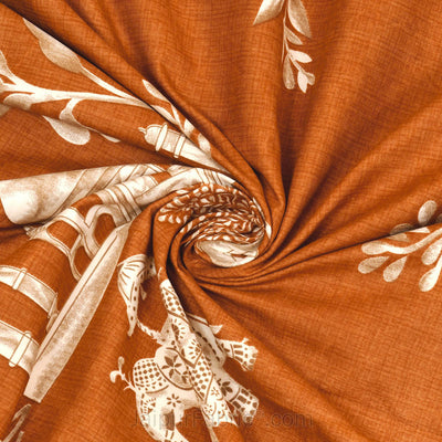 Royal Heritage King Size Cotton Bedsheet – Choose Your Shade of Elegance