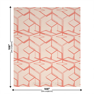 Minimalism Light King Size Bedsheet