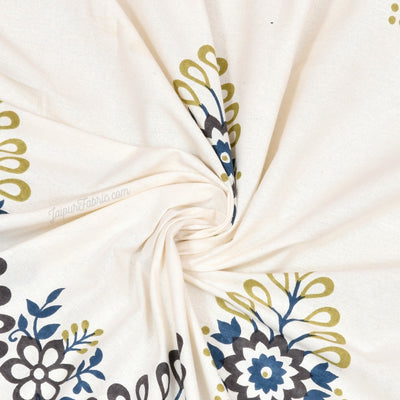 Artistic Beauty Contrast Gray King Size Premium Cotton Bed Sheet