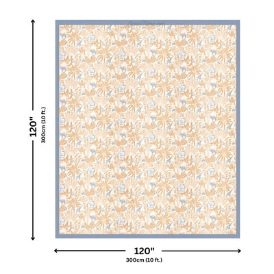 Jungle Themed Super King Size Premium Cotton Bedsheet