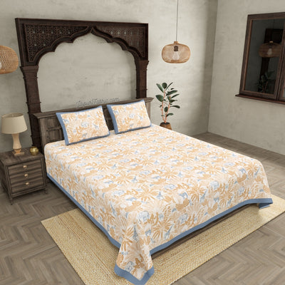 Jungle Themed Super King Size Premium Cotton Bedsheet