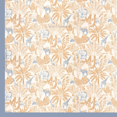 Jungle Themed Super King Size Premium Cotton Bedsheet