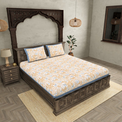 Jungle Themed Super King Size Premium Cotton Bedsheet
