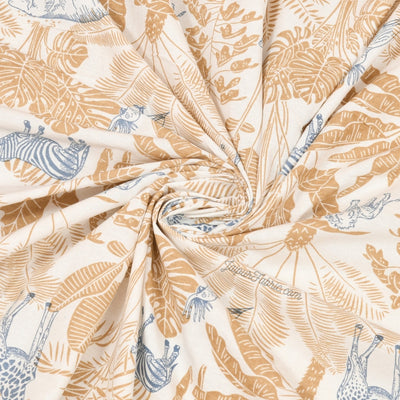 Jungle Themed Super King Size Premium Cotton Bedsheet