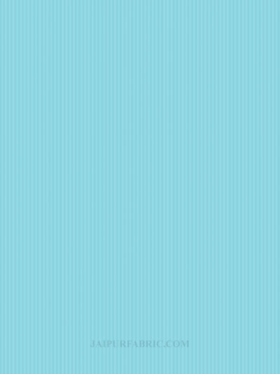 Sky Blue Satin Stripes Single BedSheet