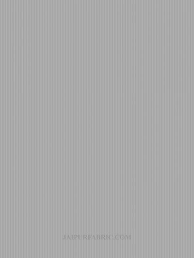 Silver Grey Satin Stripes Single BedSheet