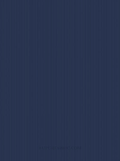 Navy Blue Satin Stripes Single BedSheet