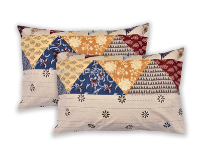 Barmeri Pastel Delight – Twill Cotton Single Bedsheet with Two Pillow Covers