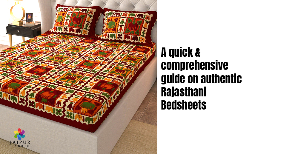 Authentic Rajasthani Bedsheets