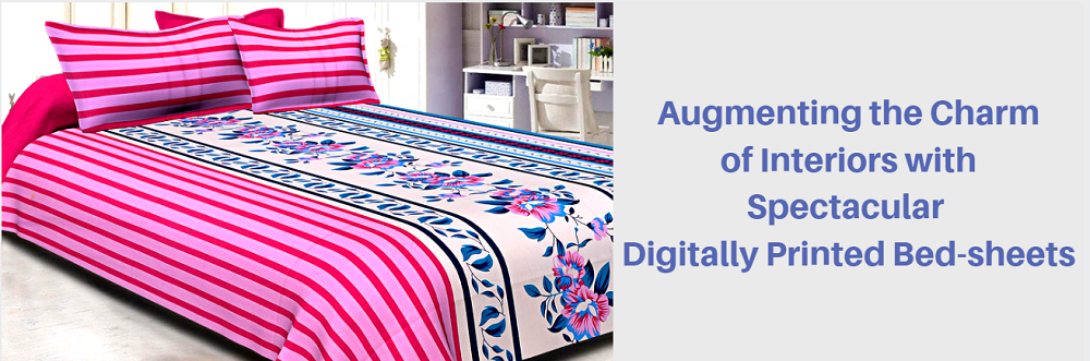 digital printed bedsheets