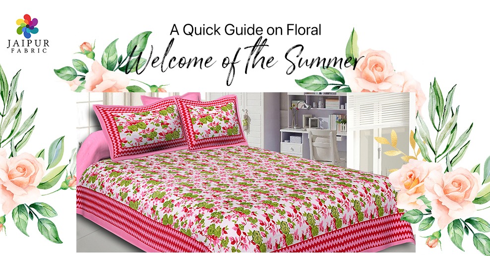 floral bedsheet