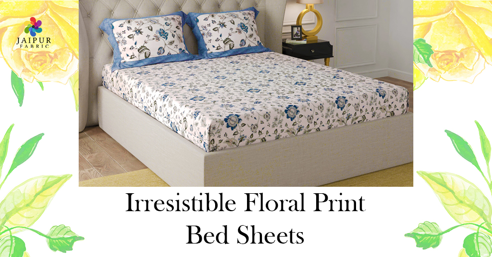 Irresistible Floral Print Bed Sheets