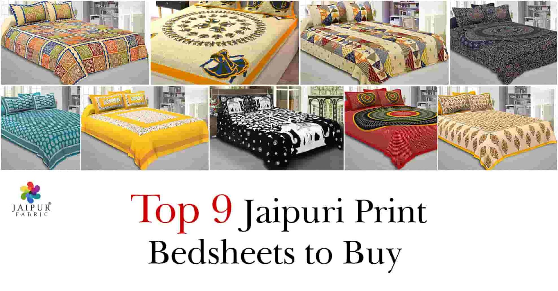 Top 9 Jaipuri Print Bedsheets to Buy