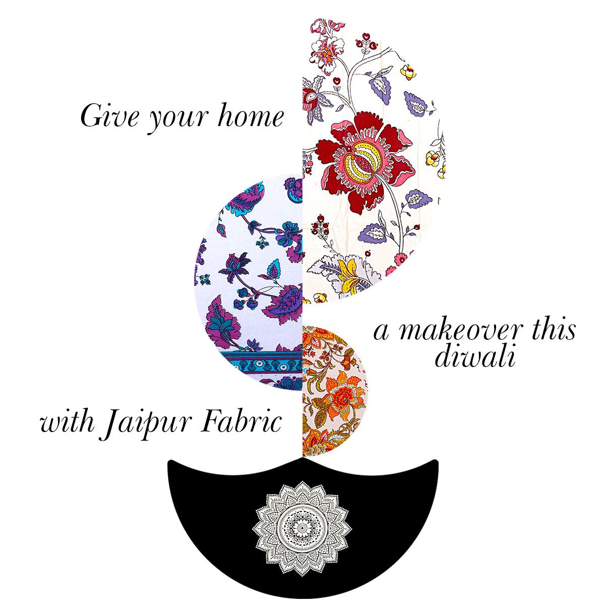 Give your Home a Makeover this Diwali with Jaipur Fabric