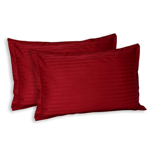 Maroon Pillow Covers (Set of 2)