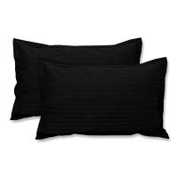 Black Pillow Covers (Set of 2)
