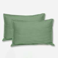Green Pillow Covers (Set of 2)