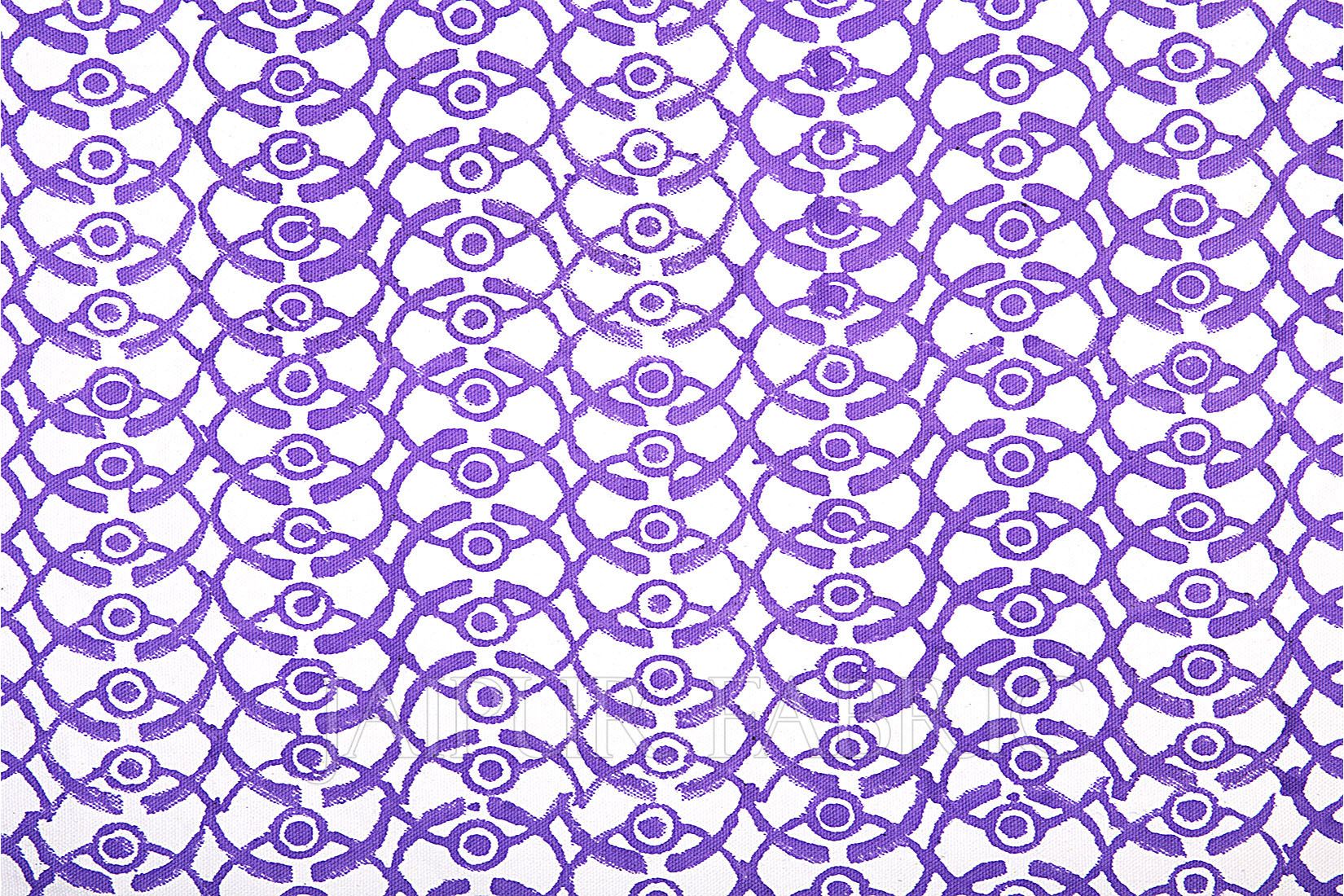 Purple Tropical Design Table Mat