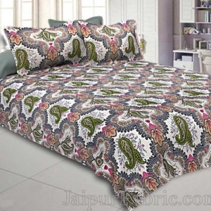 Double Bedsheet Twill Cotton Breath Easy Nature Love Greenwood