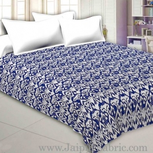 Jaipuri Light Weight Multi Checkered  Double Bed Quilt Razai