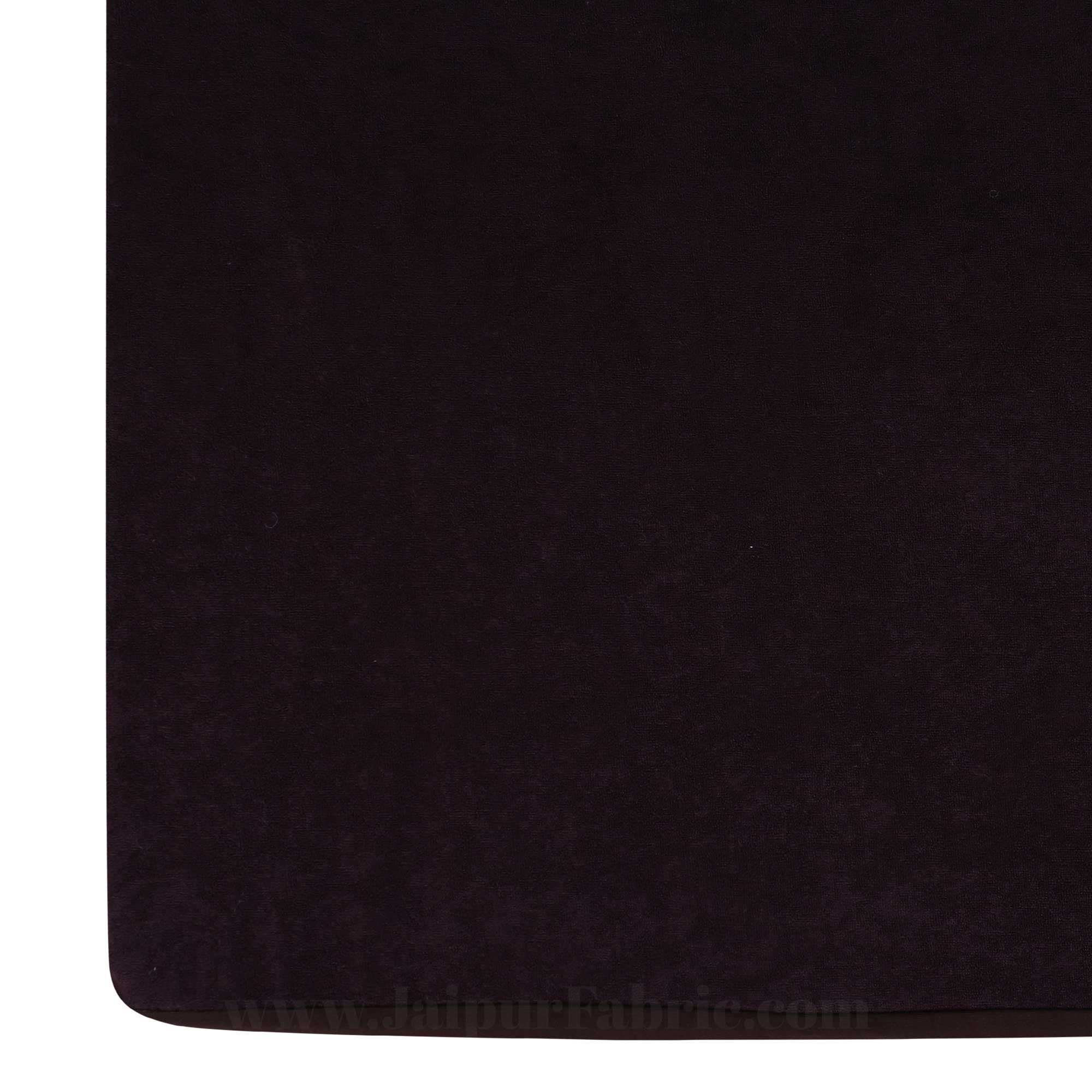 Heavy Quality Purple Terry Cotton Waterproof and Elastic Fitted Through Out Double Mattress Protector