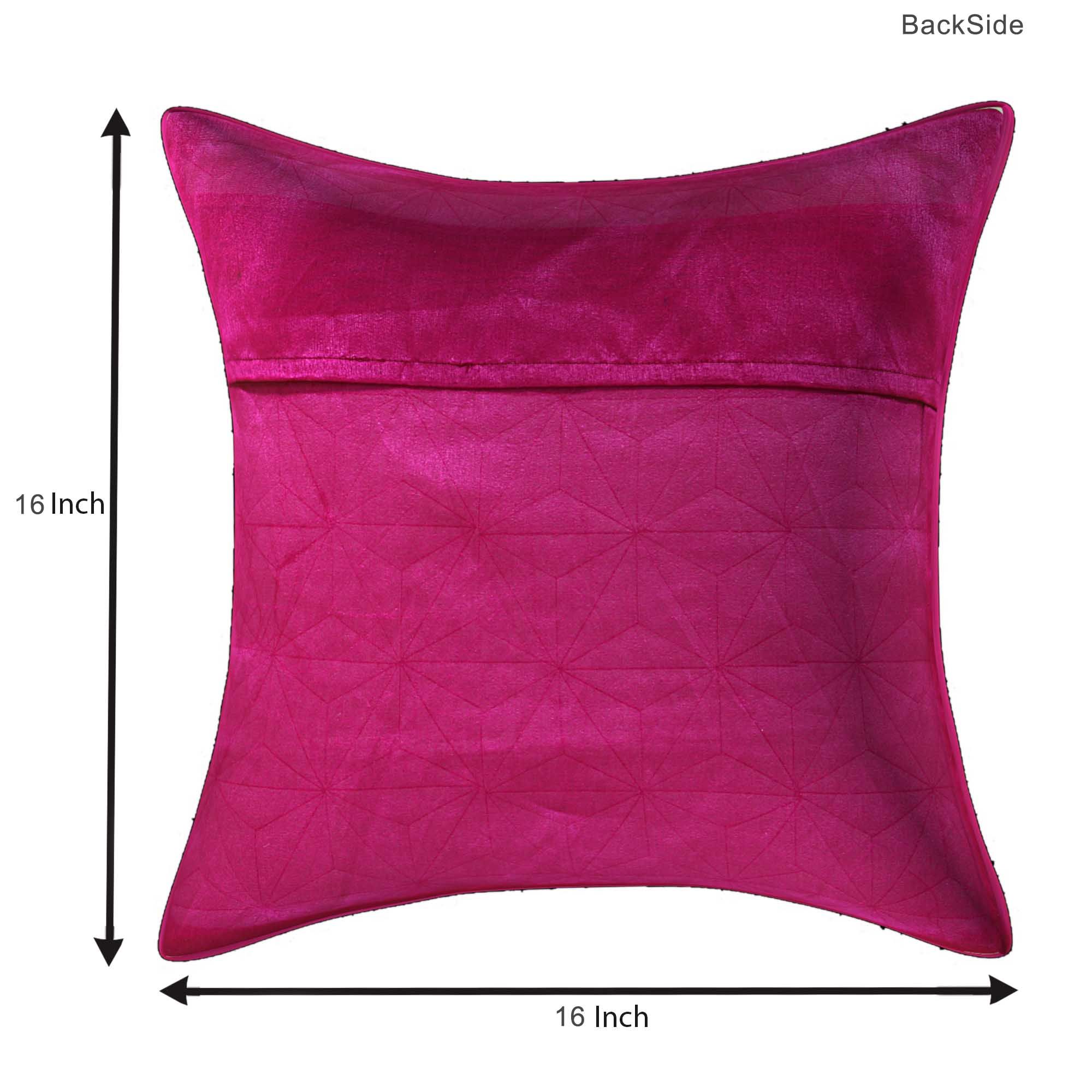 Rani Color stitched design Cushion cover