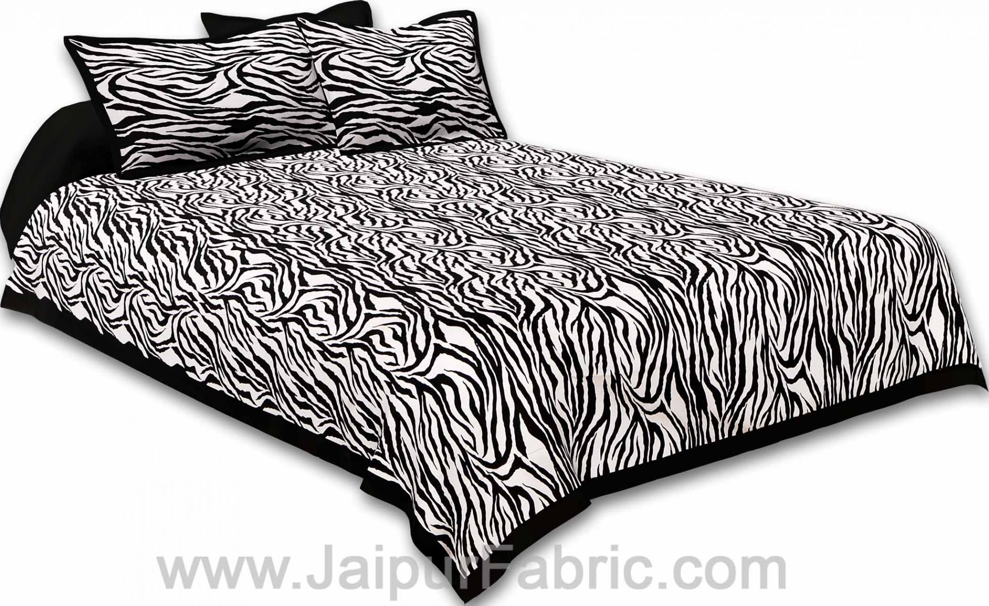 COMBO63- Set of 1 Double Bedsheet and  1 Single Bedsheet With  2+1 Pillow Cover