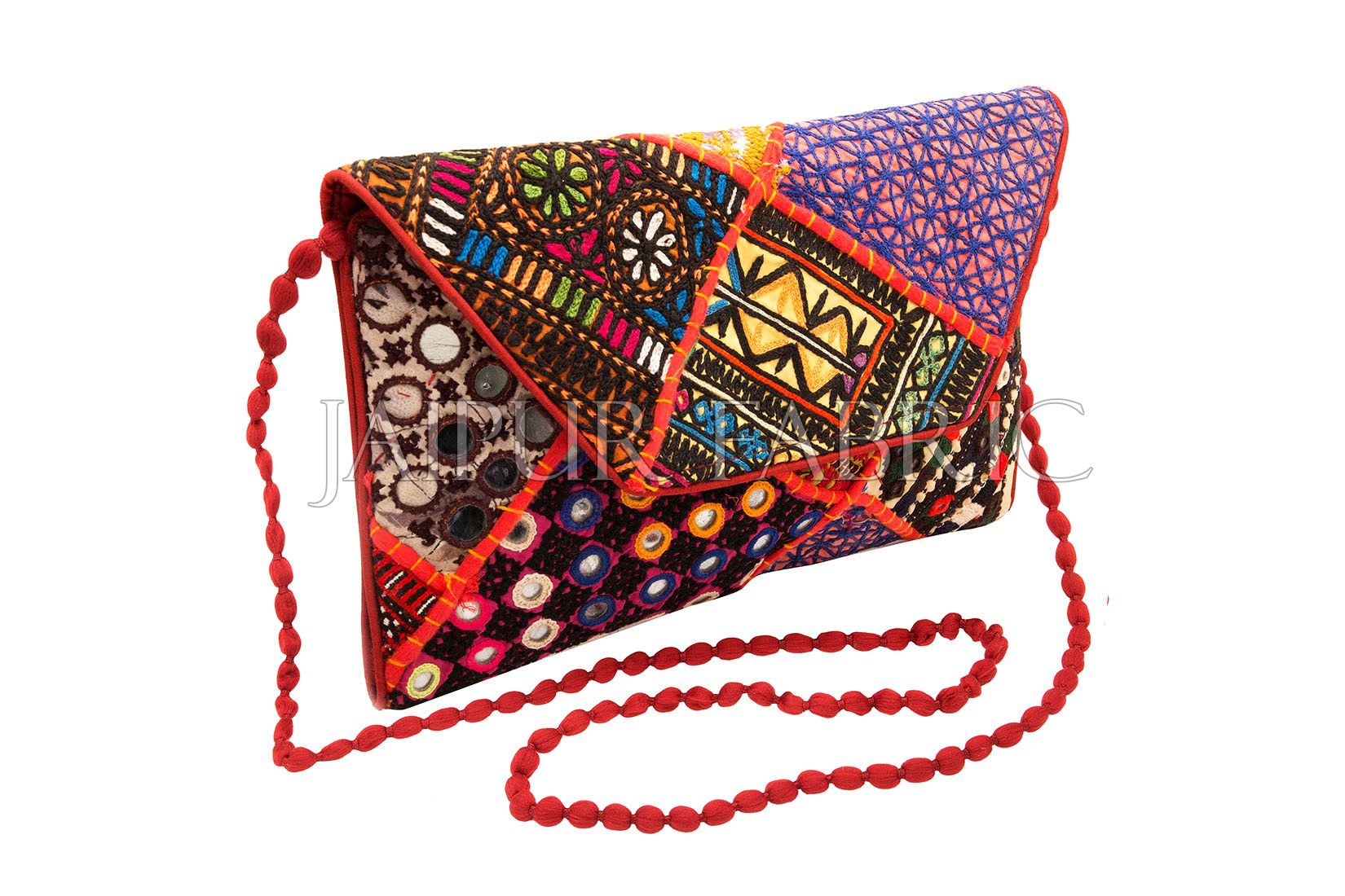 COMBO5 - Set of Afghani, Scarf and Clutch