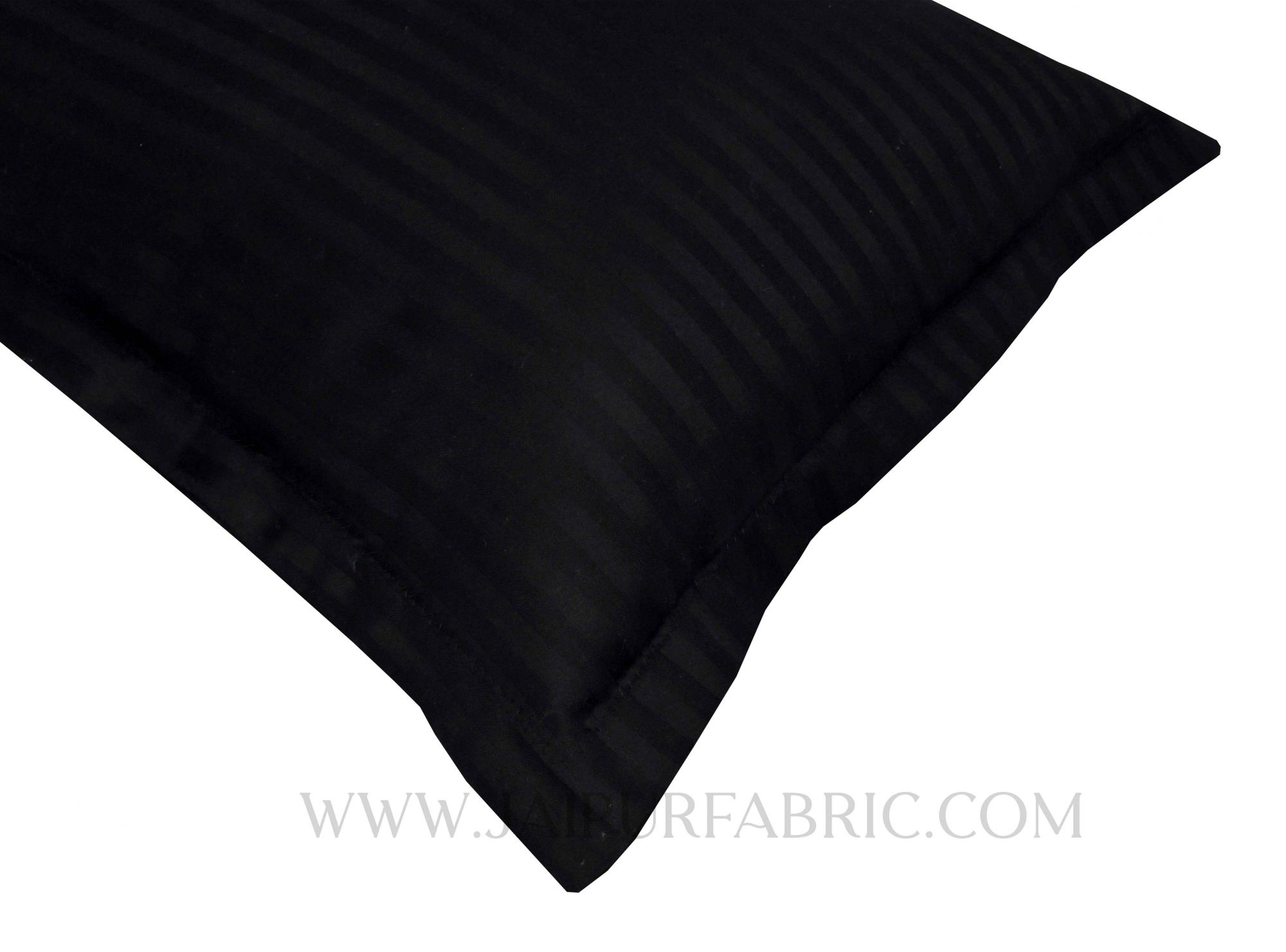 Black Color Pillow Cover Pair