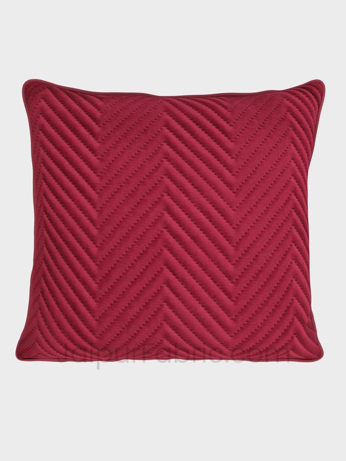 Rani Herringbone Pattern Cotton Cushion Cover