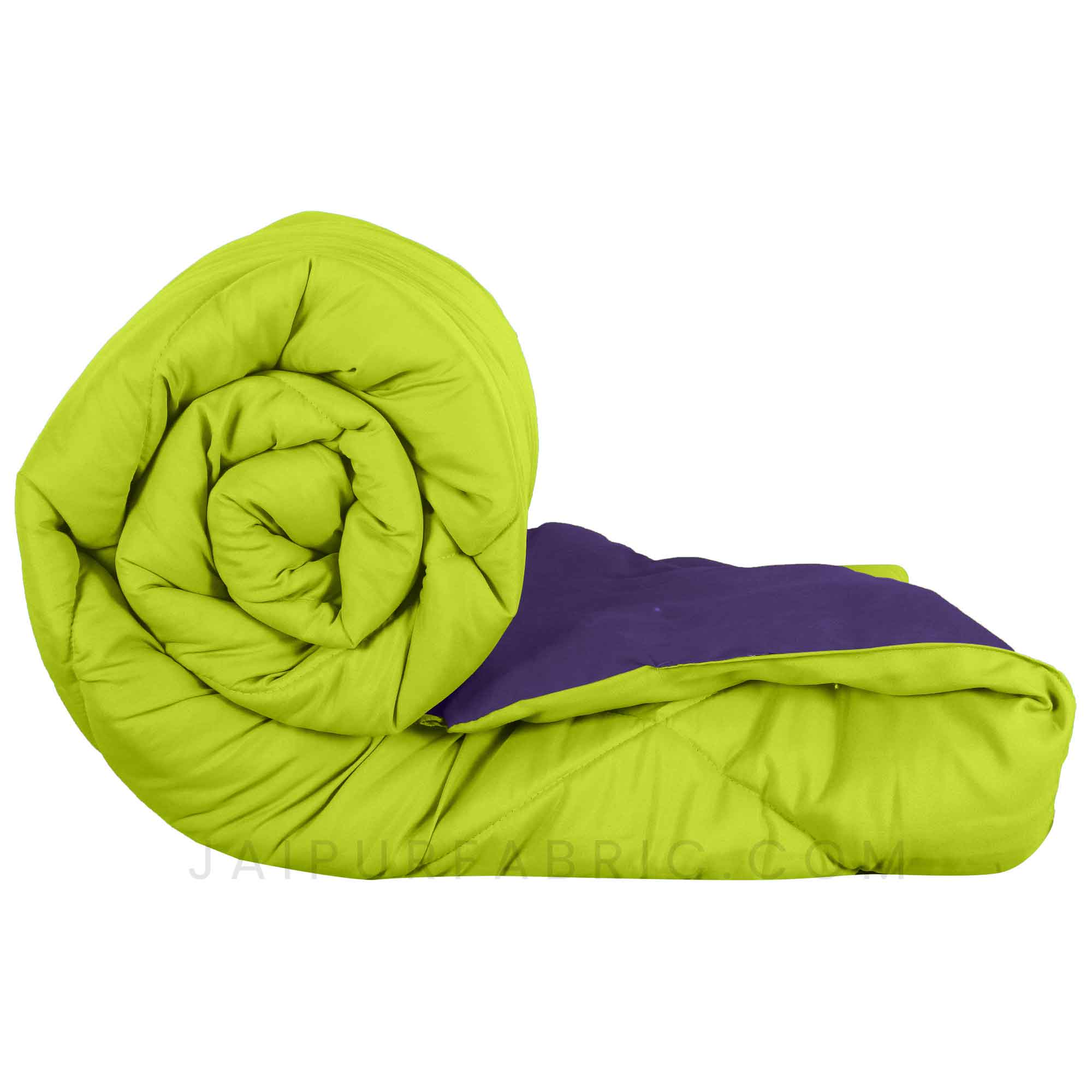 Purple Green Single Bed Comforter