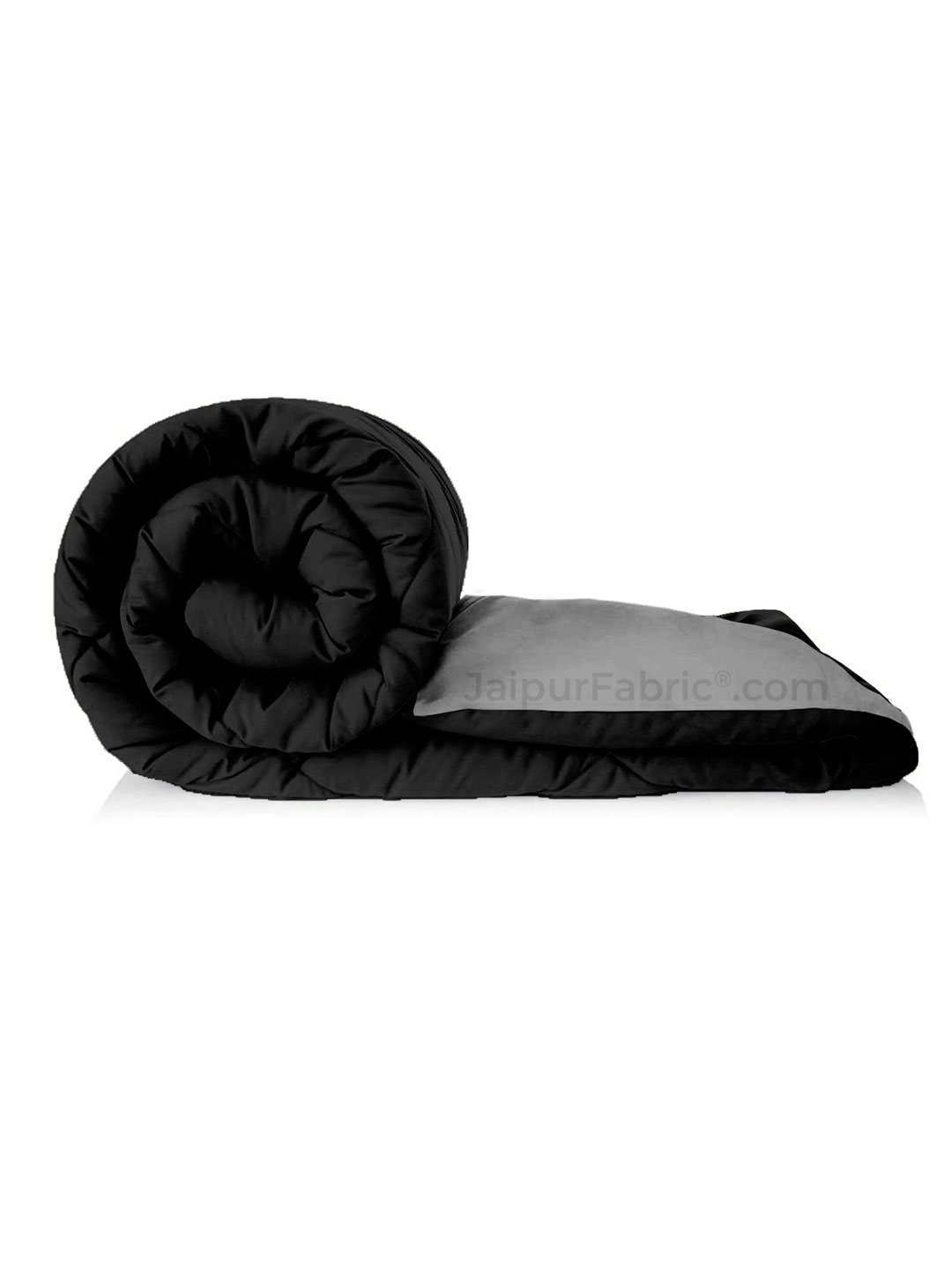 Dark Grey Beige Double Bed Comforter