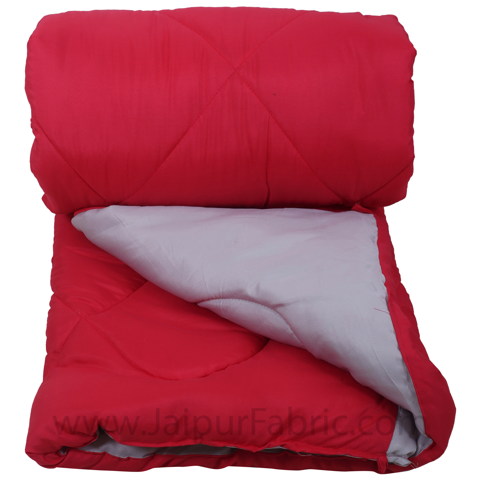 Dark Pink Smoke White Single Bed Comforter