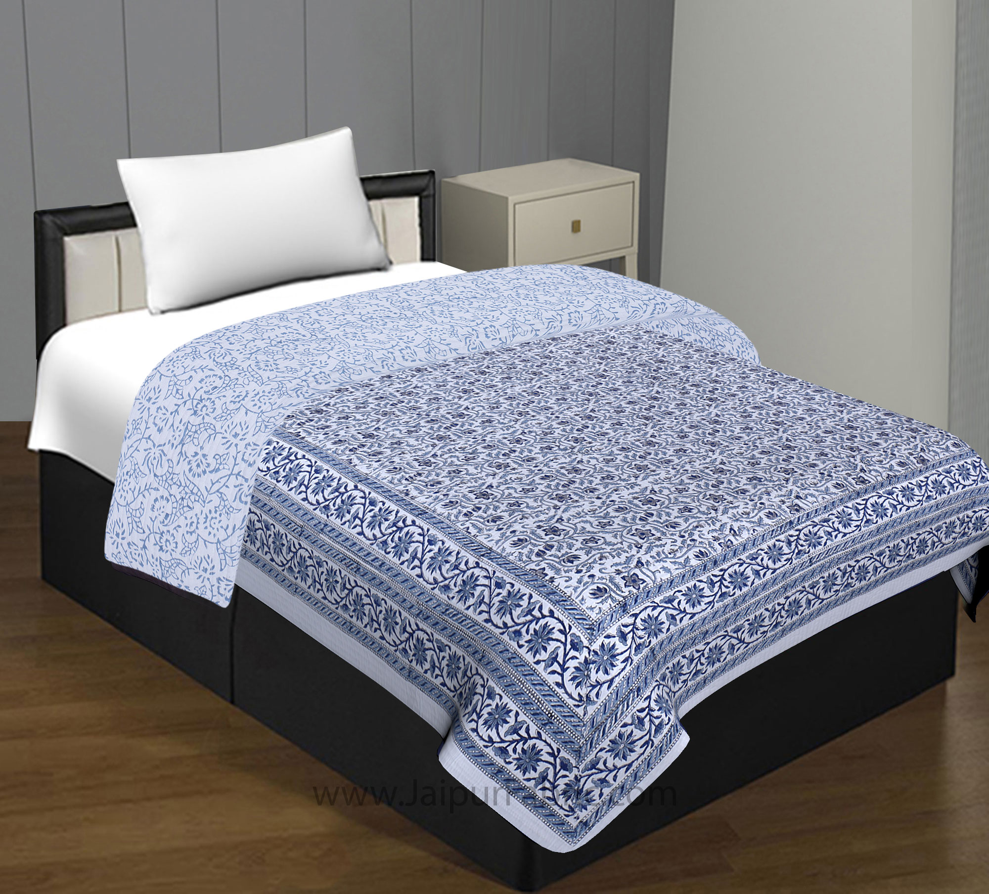 Royal Hand Block Single Bed Comforter