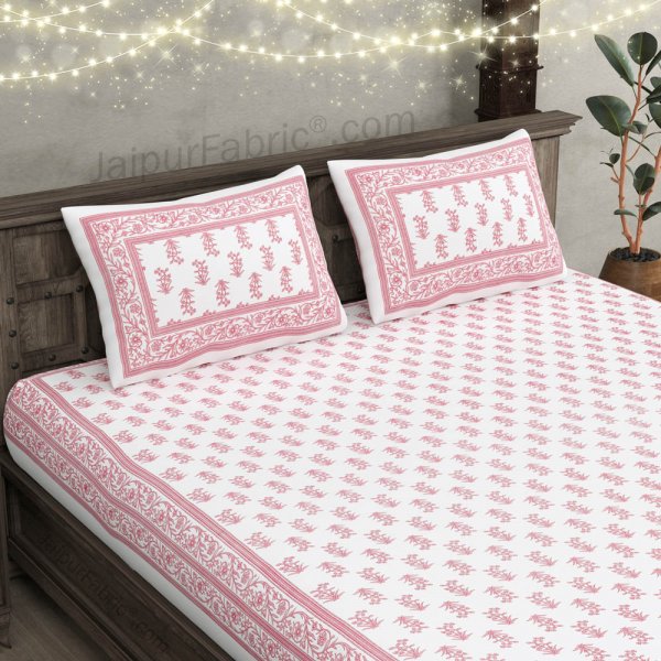 Floral Bliss Double Bedsheet