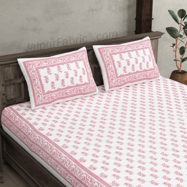 Floral Bliss Double Bedsheet