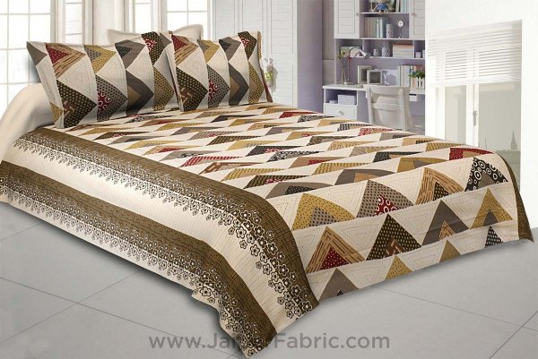 Keep it Up Brown Double Bedsheet