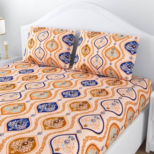 Unique Design Poly Cotton Double BedSheet