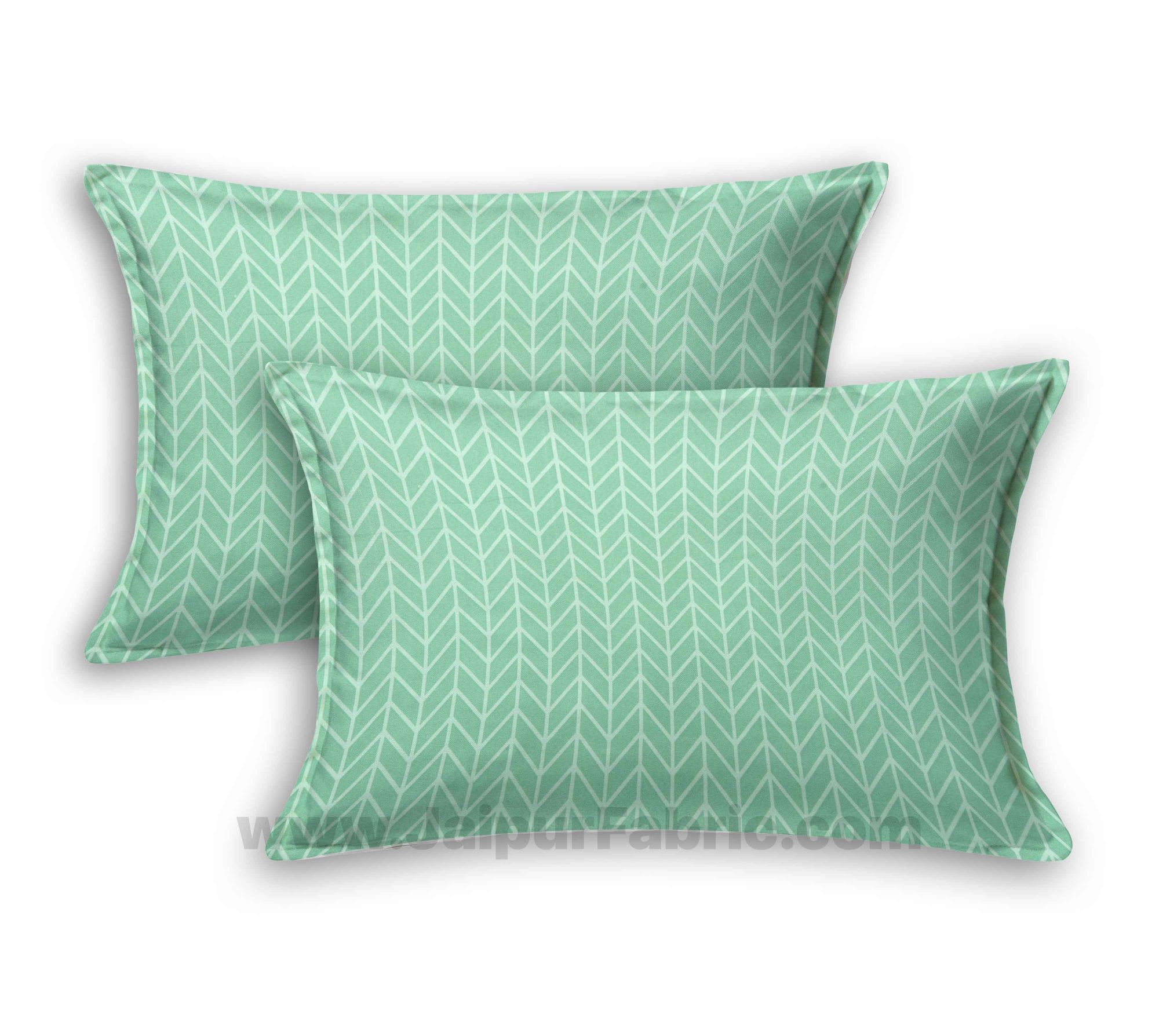 Pista Green Super Soft Double Bedsheet
