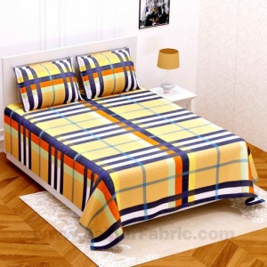 Check Pattern Super Soft Double Bedsheet