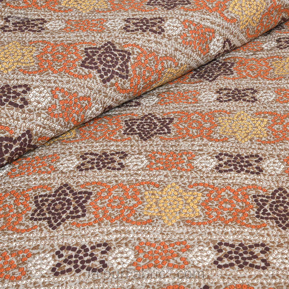 Beach Beauty Jaipur Fabric Double Bed Sheet