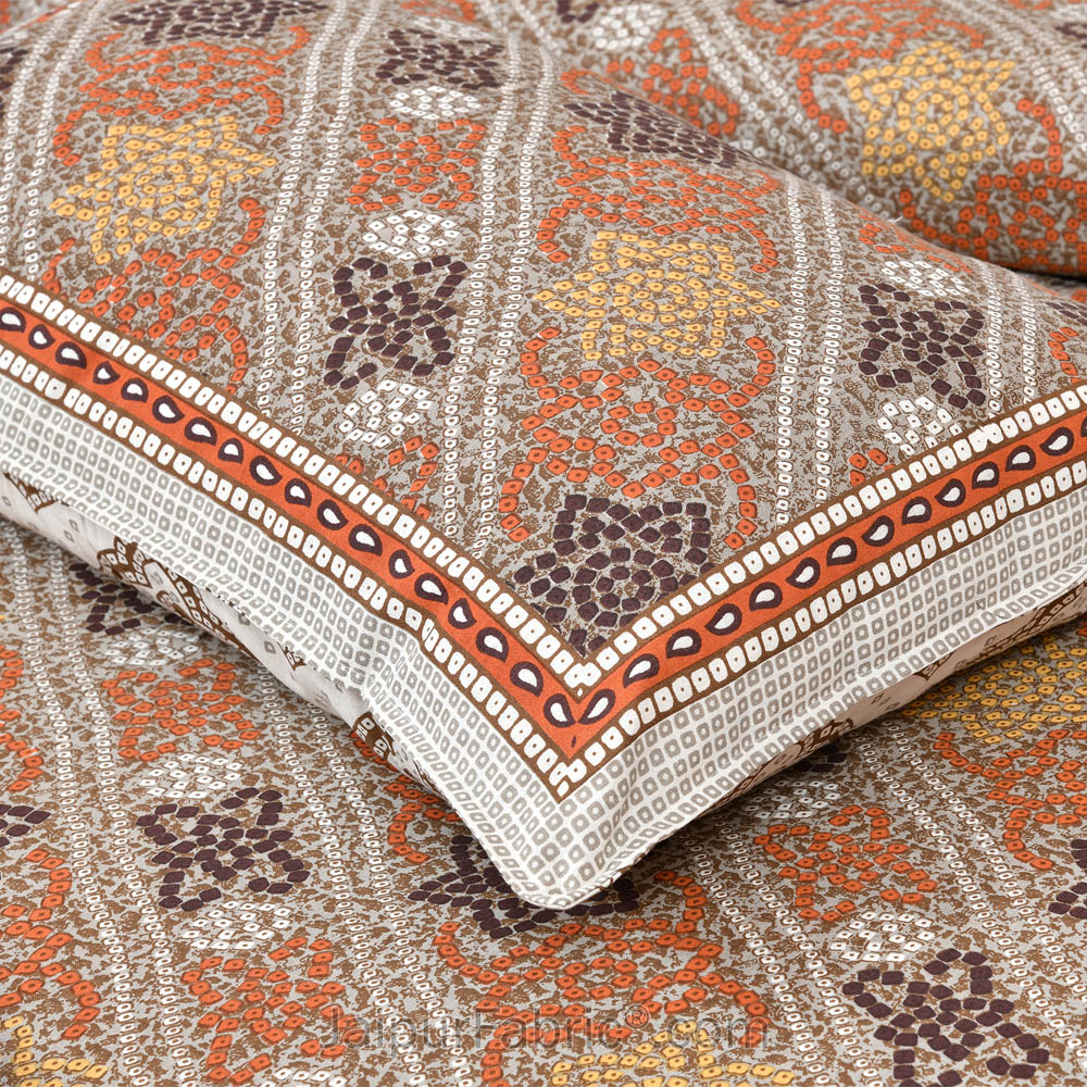 Beach Beauty Jaipur Fabric Double Bed Sheet