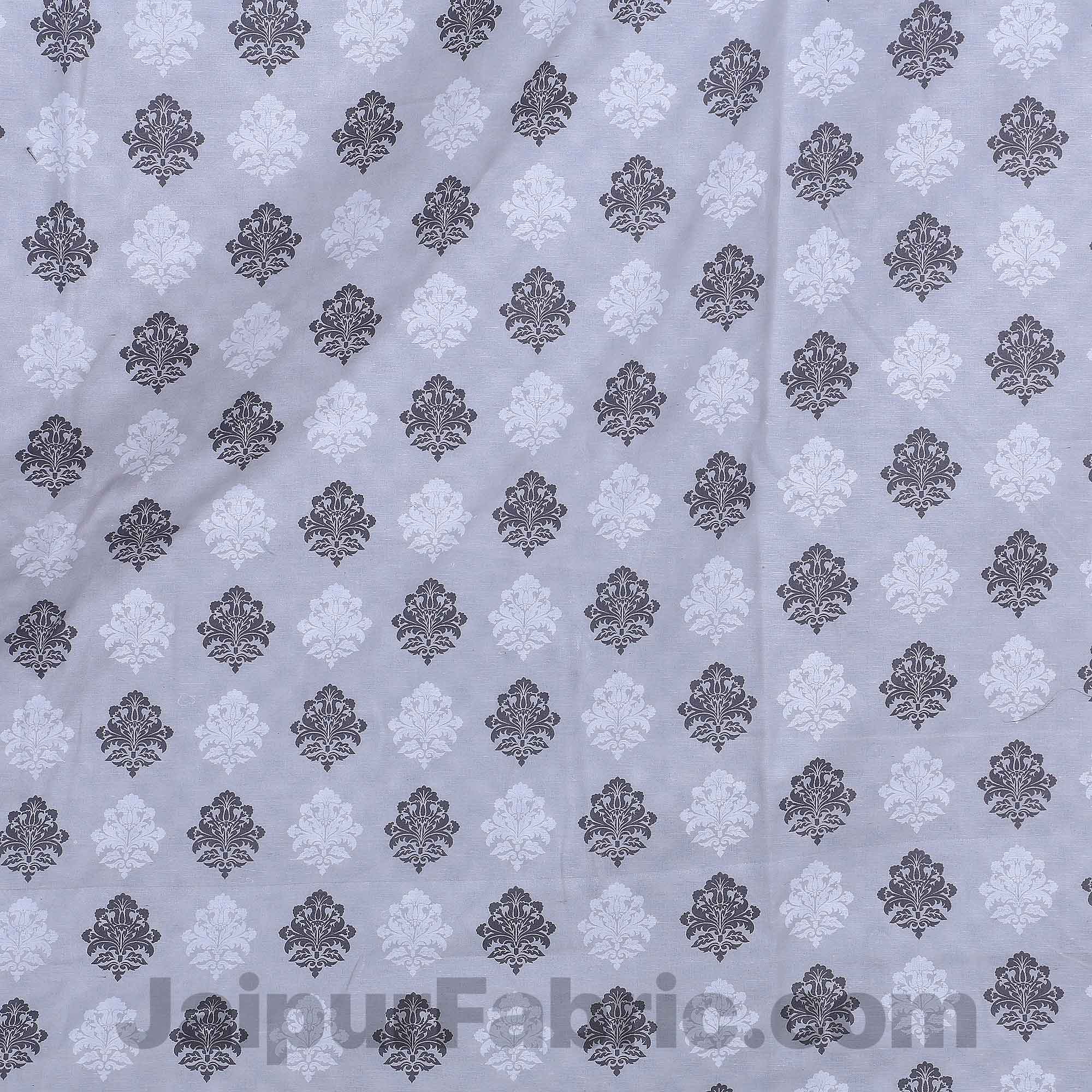 Pure Cotton Block Print Reversible Single Bed Blanket/ Duvet/Quilt/AC Dohar