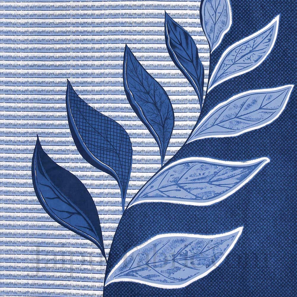 Procian Print Cotyledon Blue Pure Cotton King Size Bedsheet
