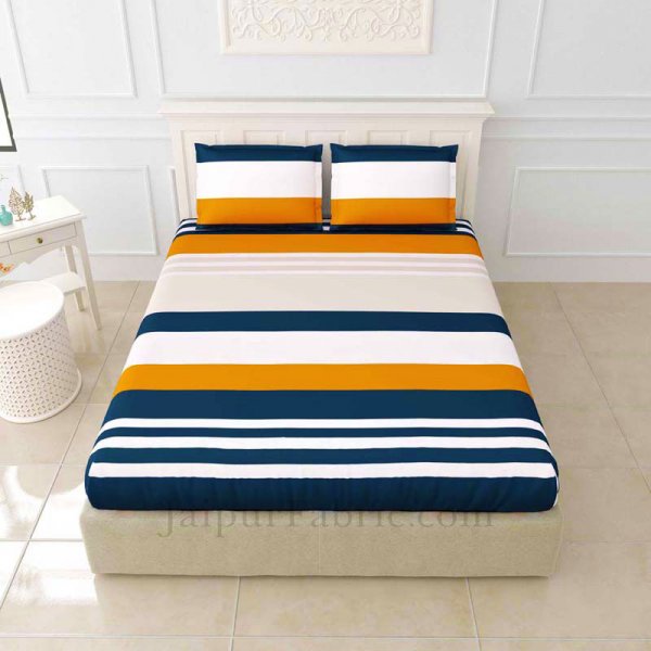 Classy Linears Super Soft King Size Double BedSheet