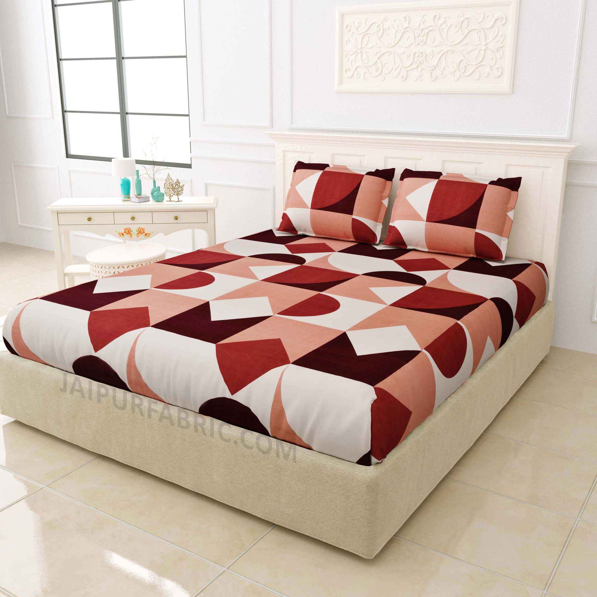Shape Spaces King Size Bedsheet