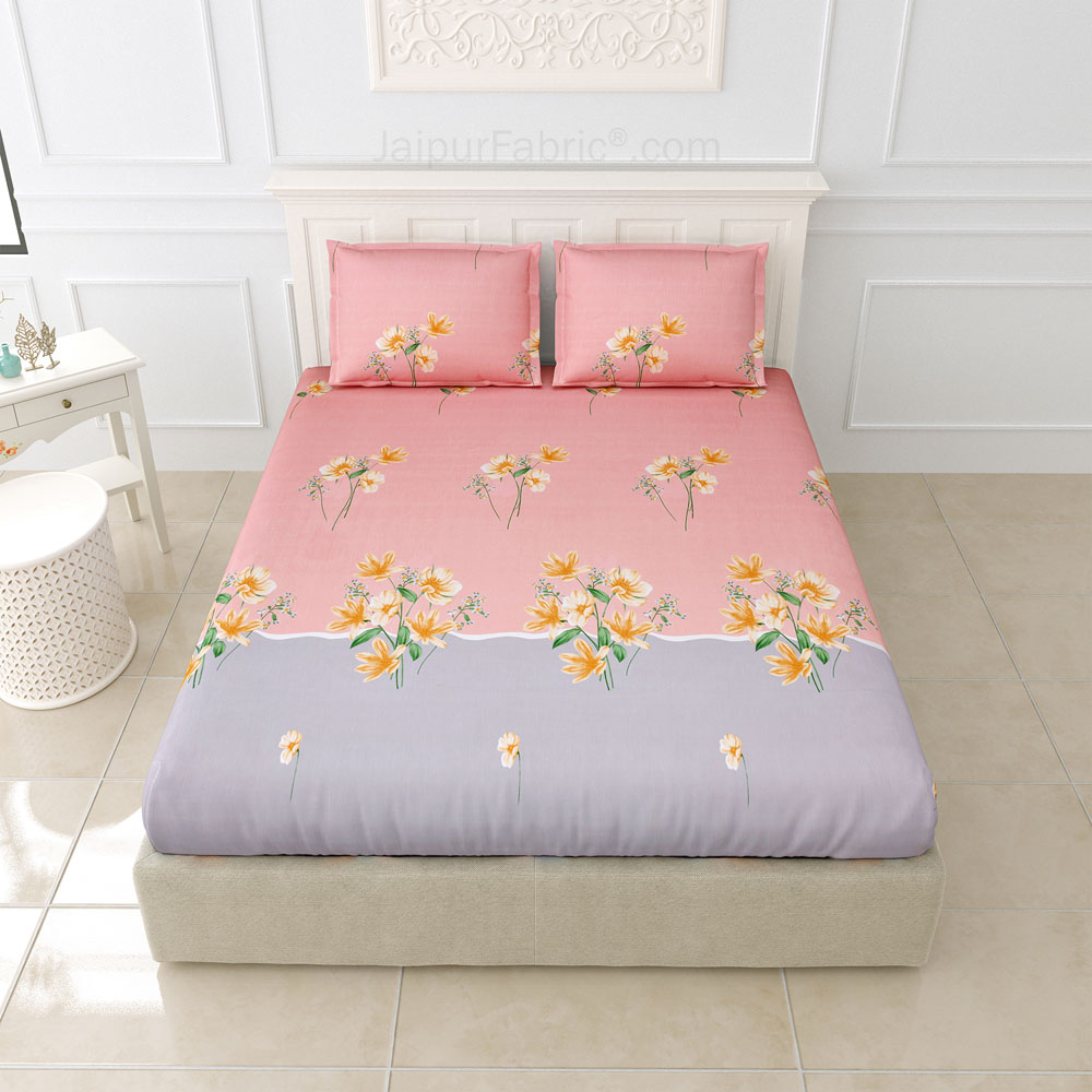 Soothing Duality King Size BedSheet